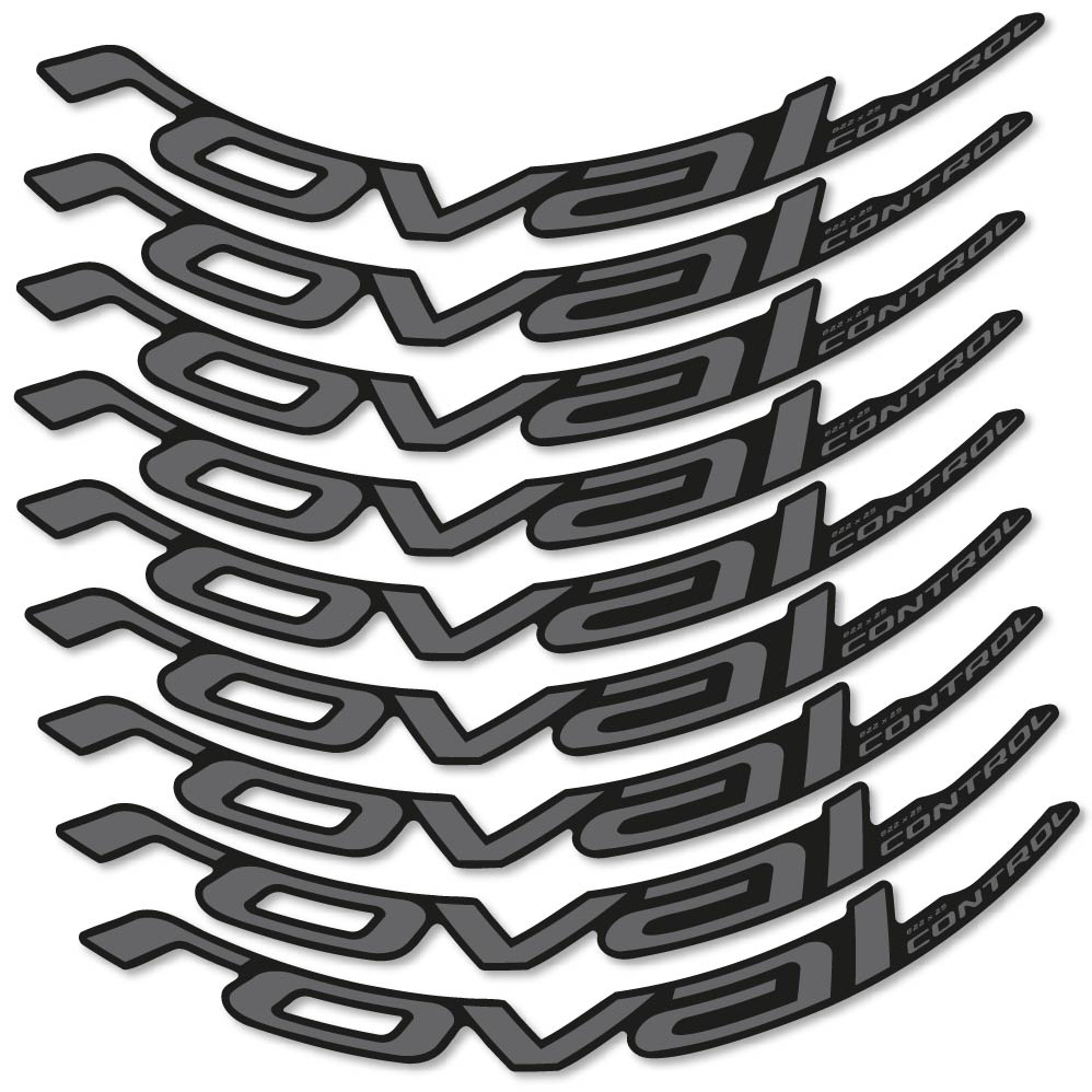 Adesivi Cerchi MTB Roval Control Carbon 2022 in vinile