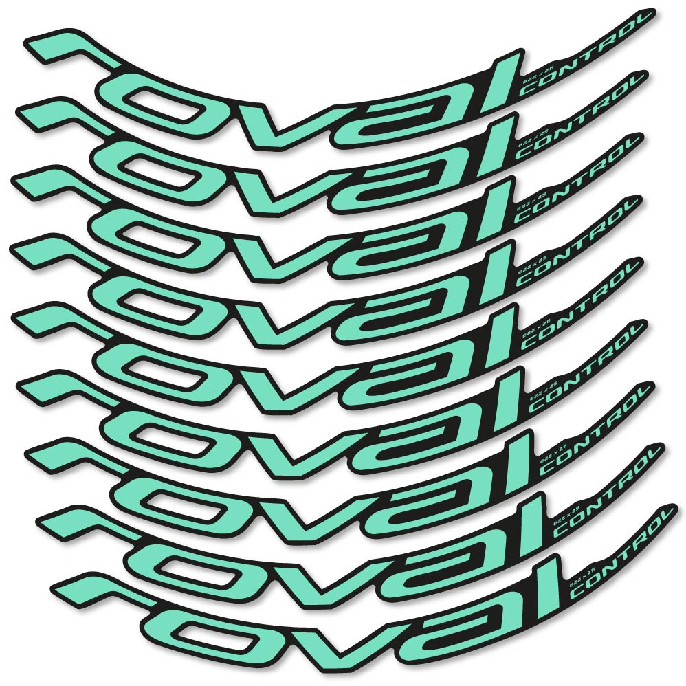 Adesivi Cerchi MTB Roval Control Carbon 2022 in vinile