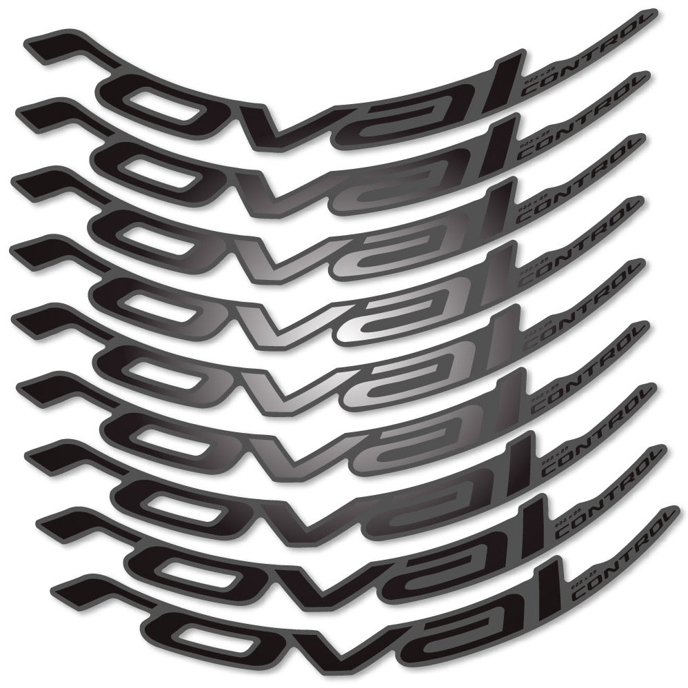 Adesivi Cerchi MTB Roval Control Carbon 2022 in vinile