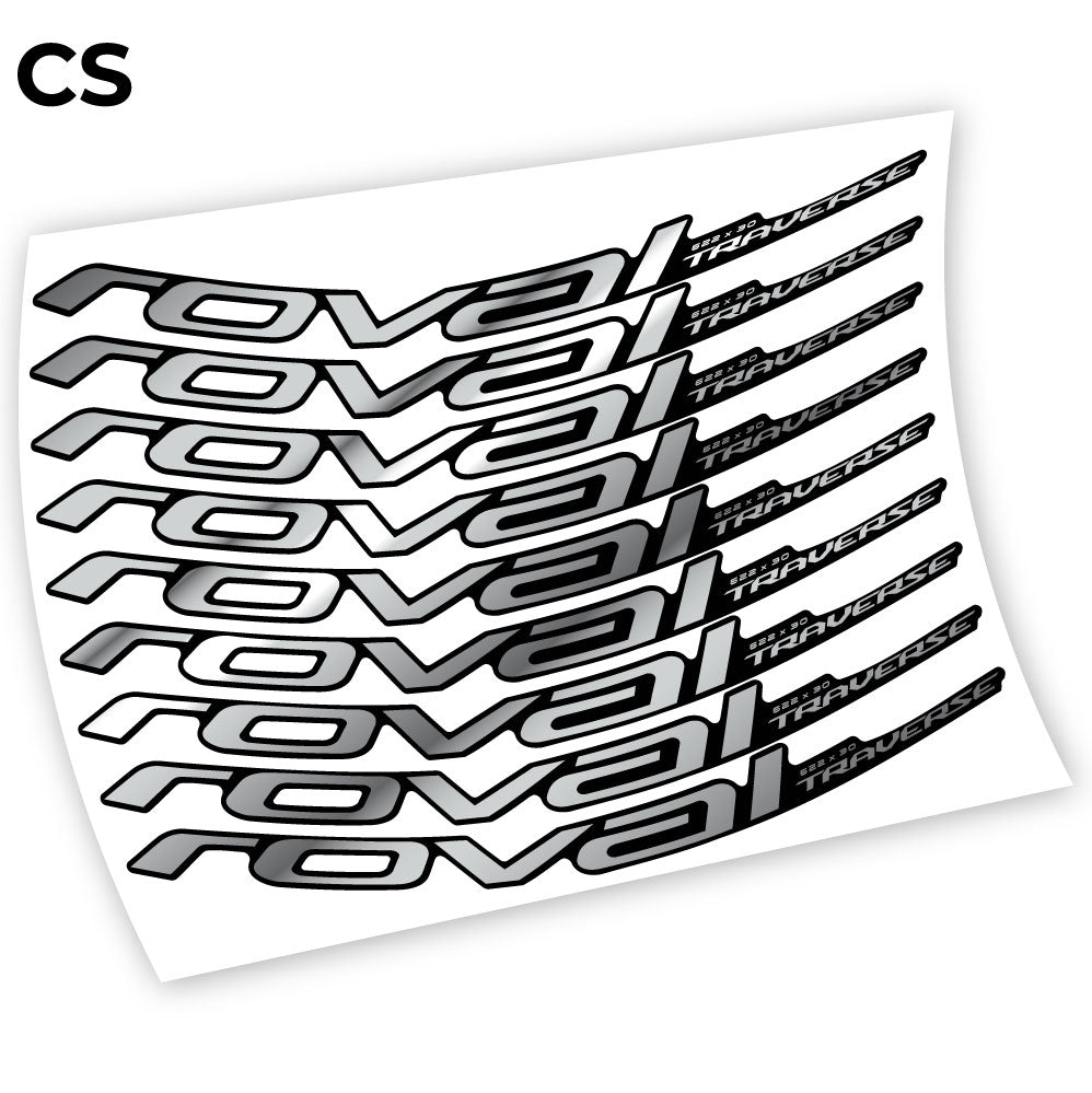 Adesivi Cerchi MTB Roval Traverse Alloy 2019 in vinile