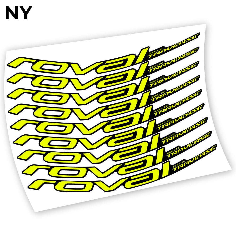 Adesivi Cerchi MTB Roval Traverse Alloy 2019 in vinile