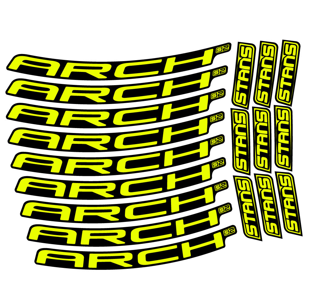 Adesivi Cerchi MTB Stans Arch S2 2021 in vinile