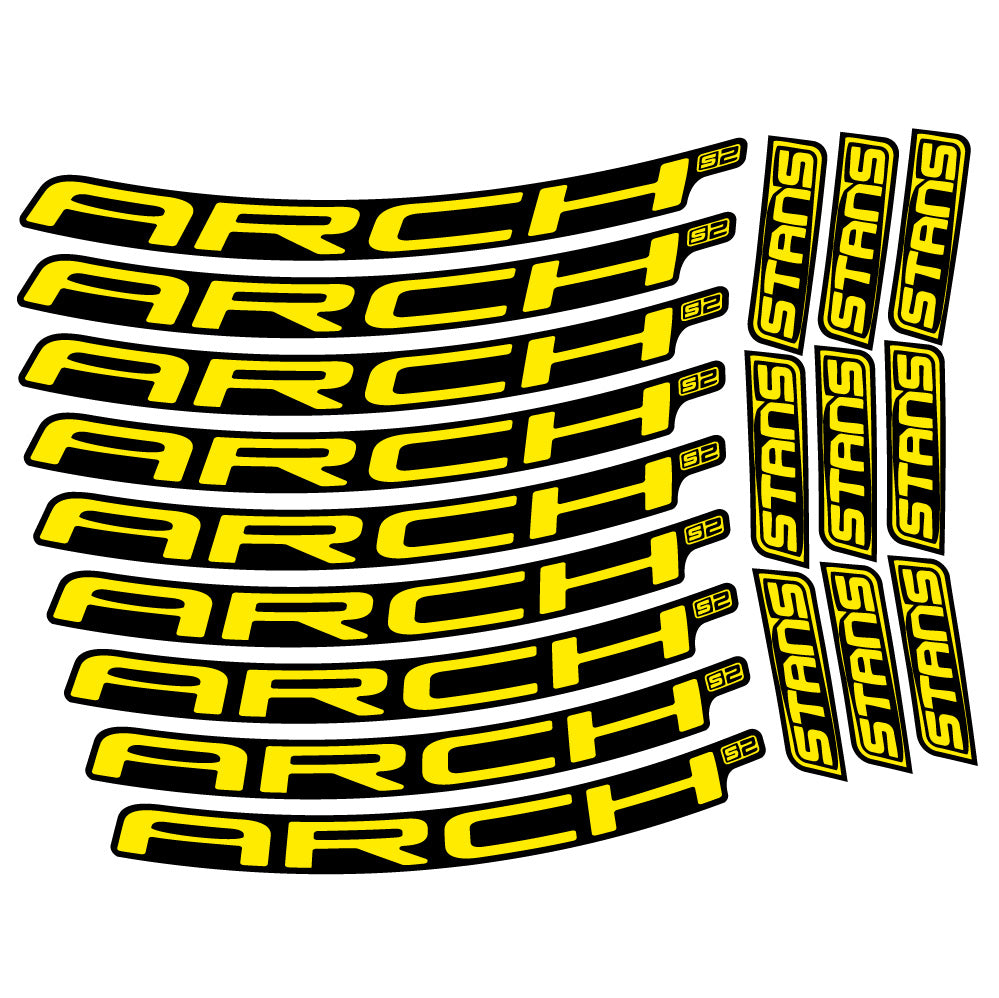 Adesivi Cerchi MTB Stans Arch S2 2021 in vinile