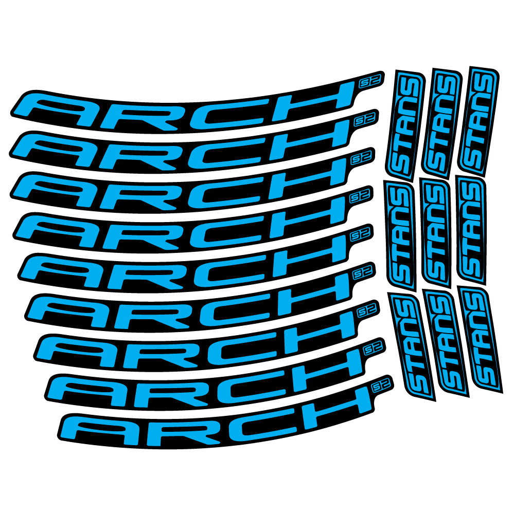 Adesivi Cerchi MTB Stans Arch S2 2021 in vinile
