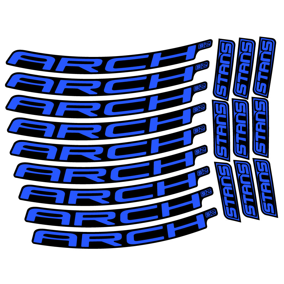 Adesivi Cerchi MTB Stans Arch S2 2021 in vinile