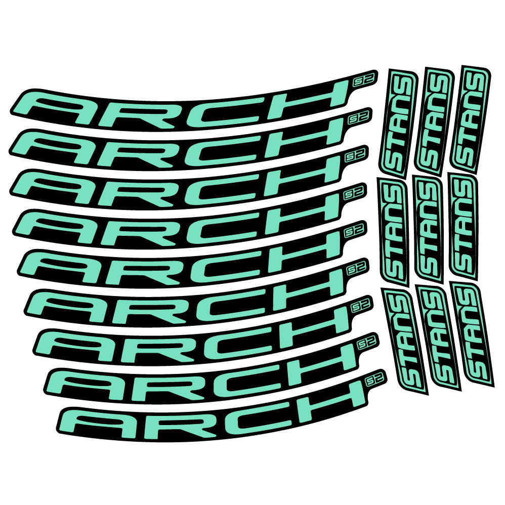 Adesivi Cerchi MTB Stans Arch S2 2021 in vinile