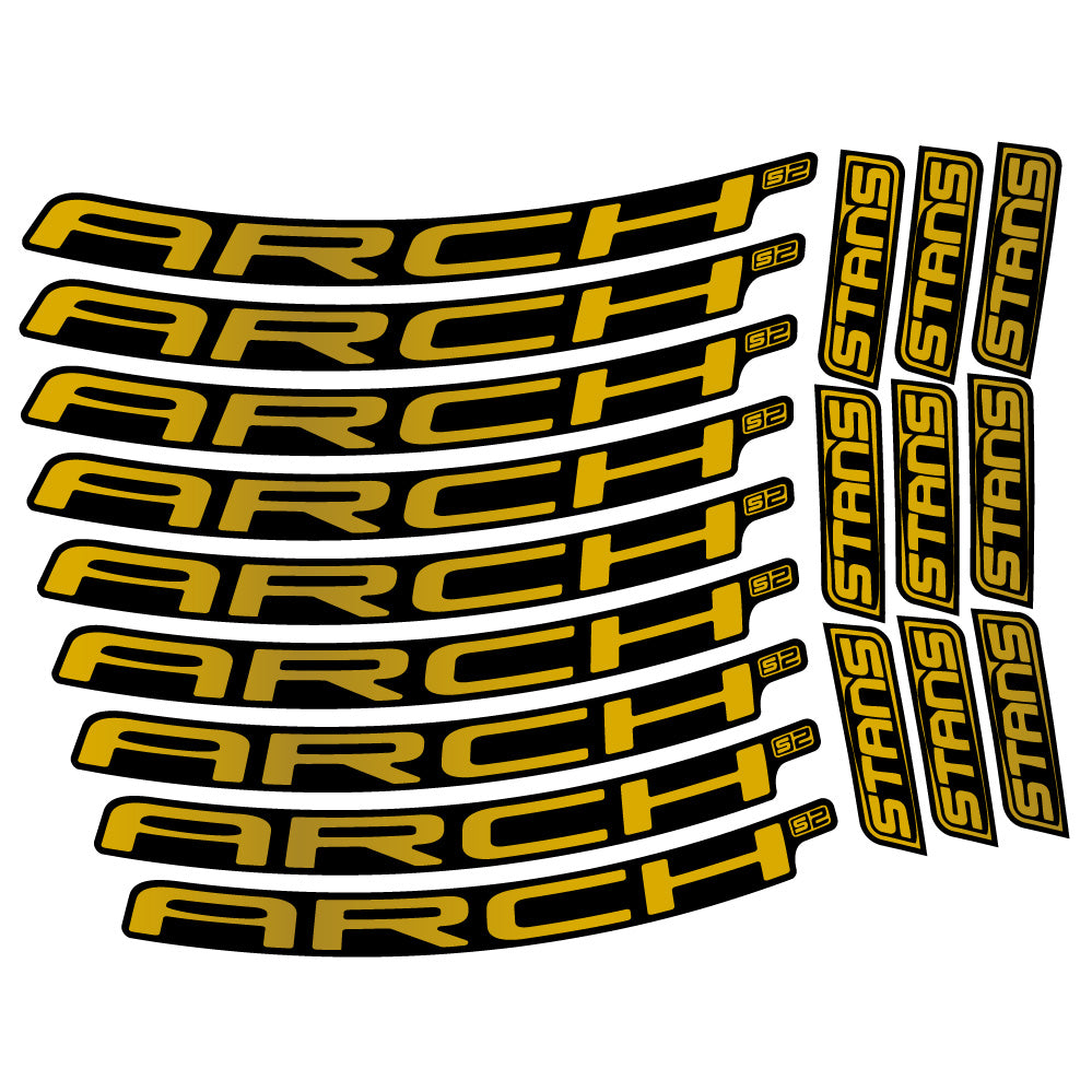 Adesivi Cerchi MTB Stans Arch S2 2021 in vinile