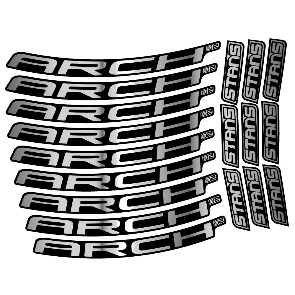 Adesivi Cerchi MTB Stans Arch S2 2021 in vinile