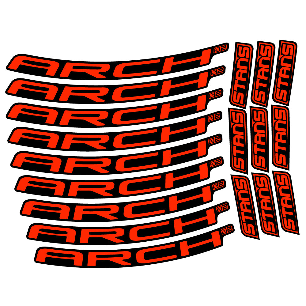 Adesivi Cerchi MTB Stans Arch S2 2021 in vinile
