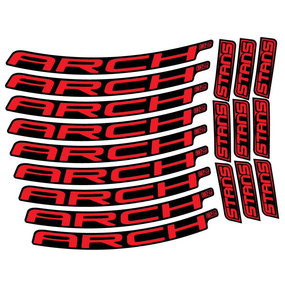 Adesivi Cerchi MTB Stans Arch S2 2021 in vinile