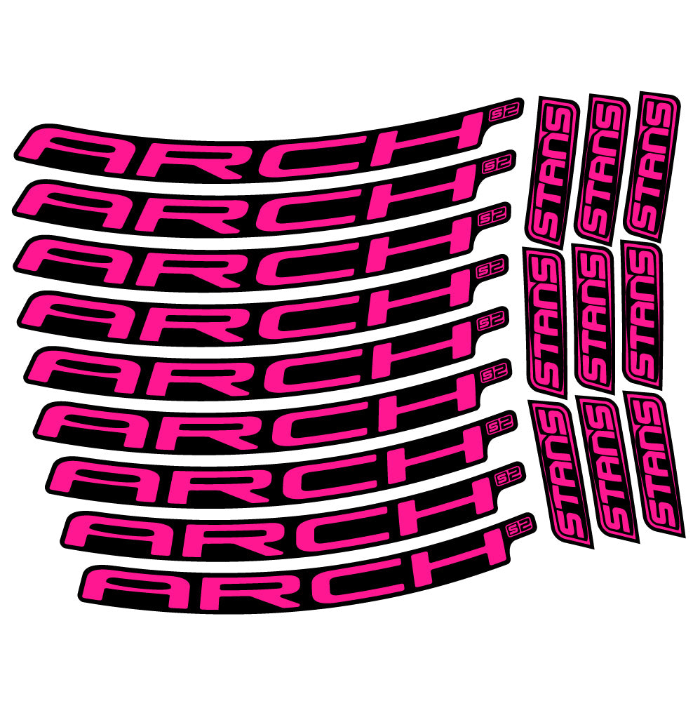 Adesivi Cerchi MTB Stans Arch S2 2021 in vinile