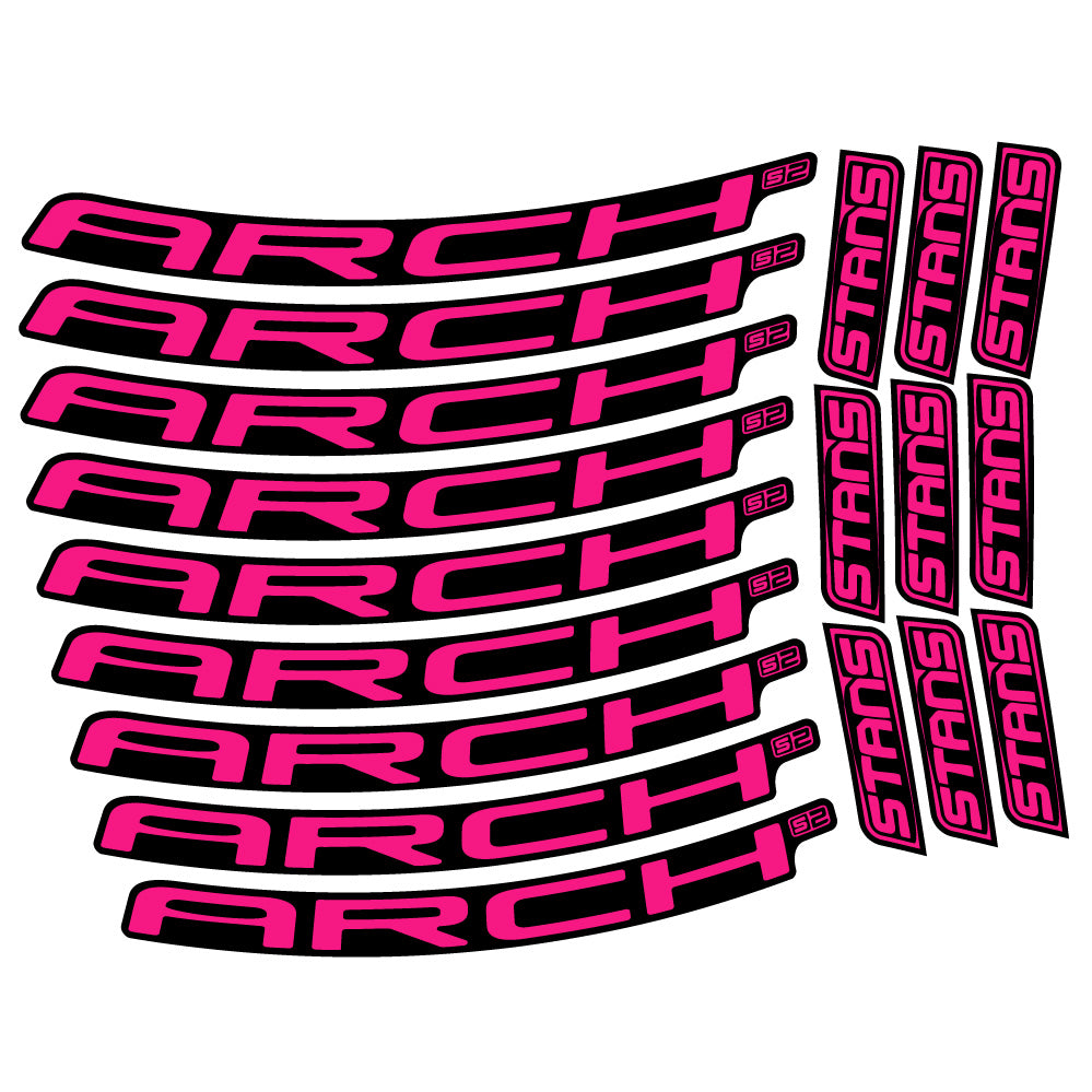 Adesivi Cerchi MTB Stans Arch S2 2021 in vinile