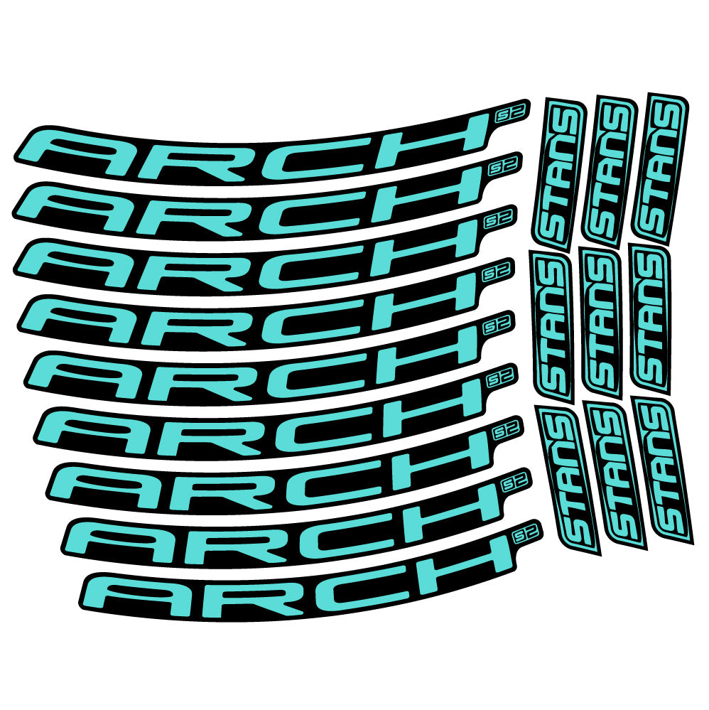 Adesivi Cerchi MTB Stans Arch S2 2021 in vinile