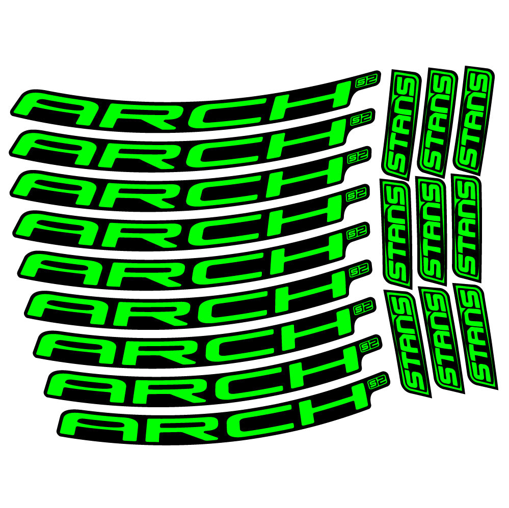 Adesivi Cerchi MTB Stans Arch S2 2021 in vinile