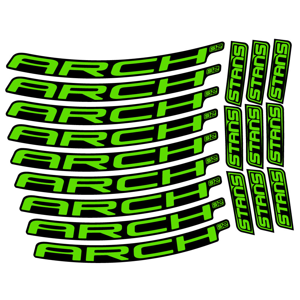Adesivi Cerchi MTB Stans Arch S2 2021 in vinile