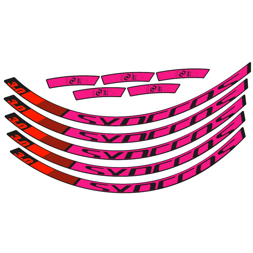 Adesivi Cerchi MTB Syncross 3.0 2017 29" in vinile