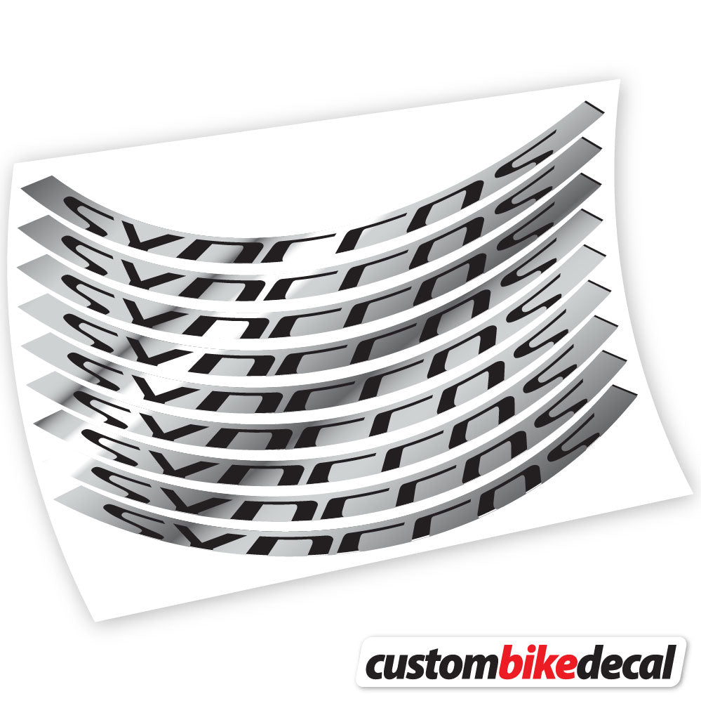 Adesivi Cerchi MTB Syncross in vinile