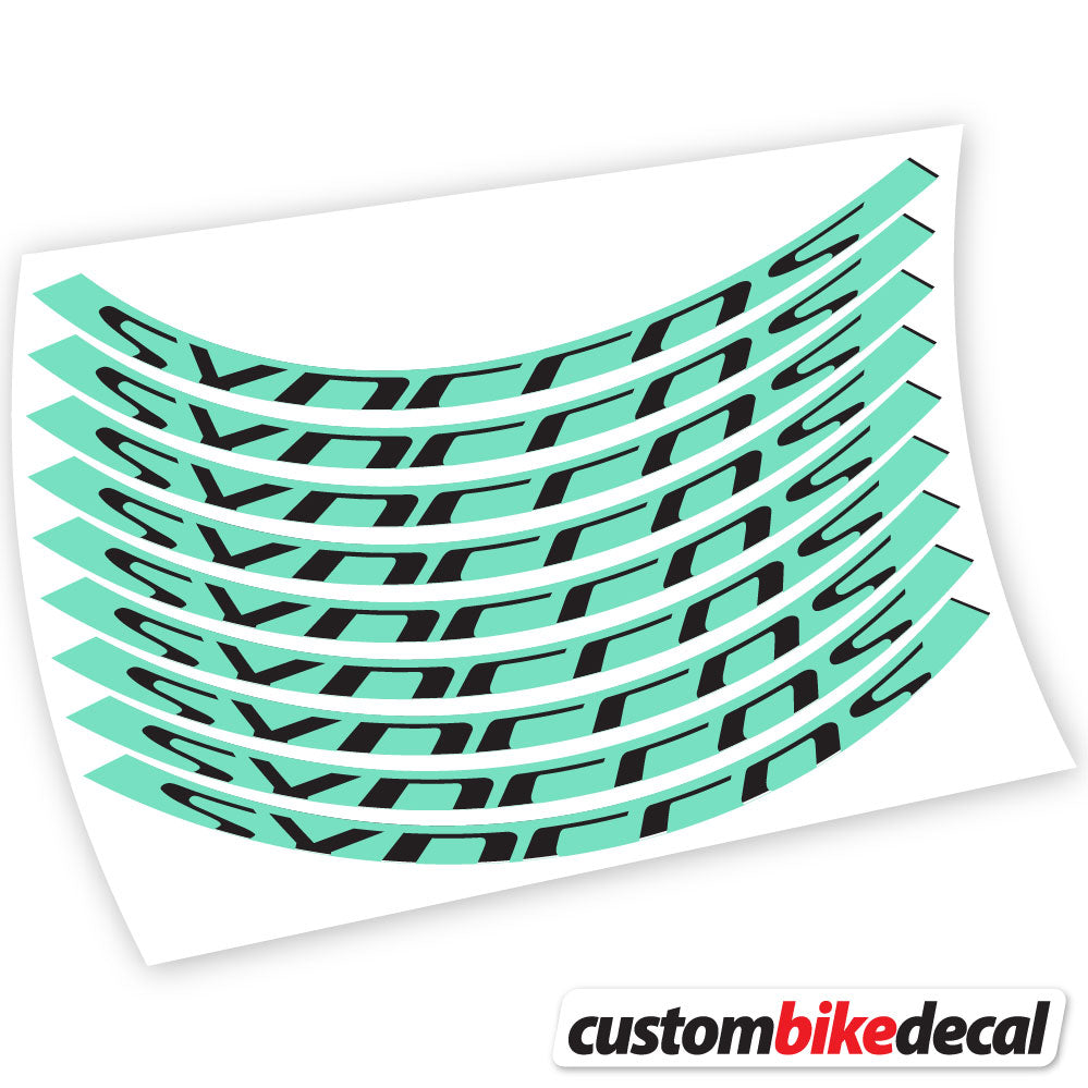 Adesivi Cerchi MTB Syncross in vinile