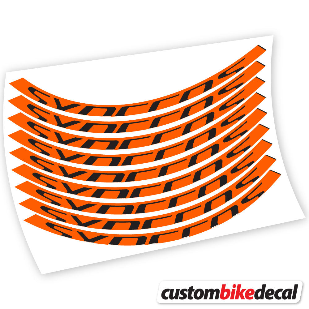 Adesivi Cerchi MTB Syncross in vinile