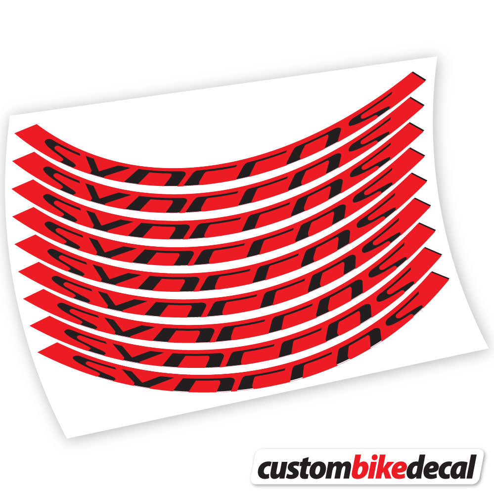 Adesivi Cerchi MTB Syncross in vinile