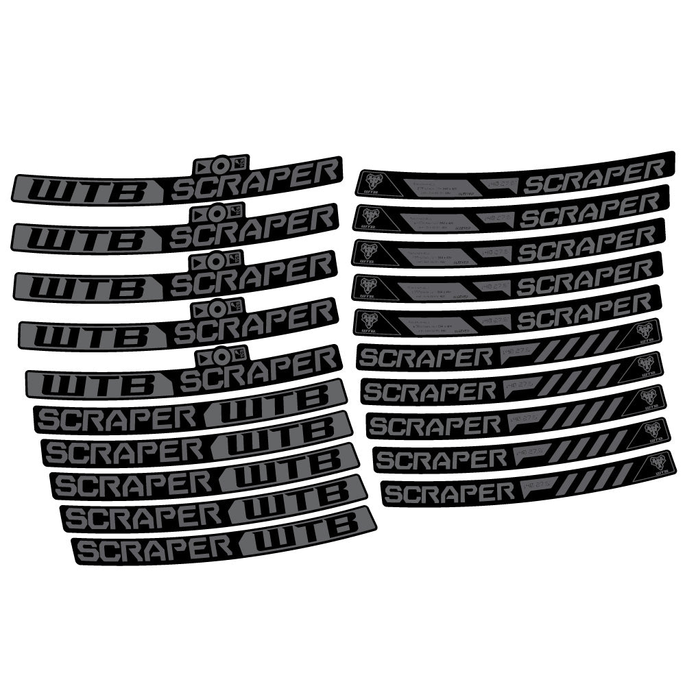 Adesivi Cerchi MTB WTB Scraper i40 in vinile