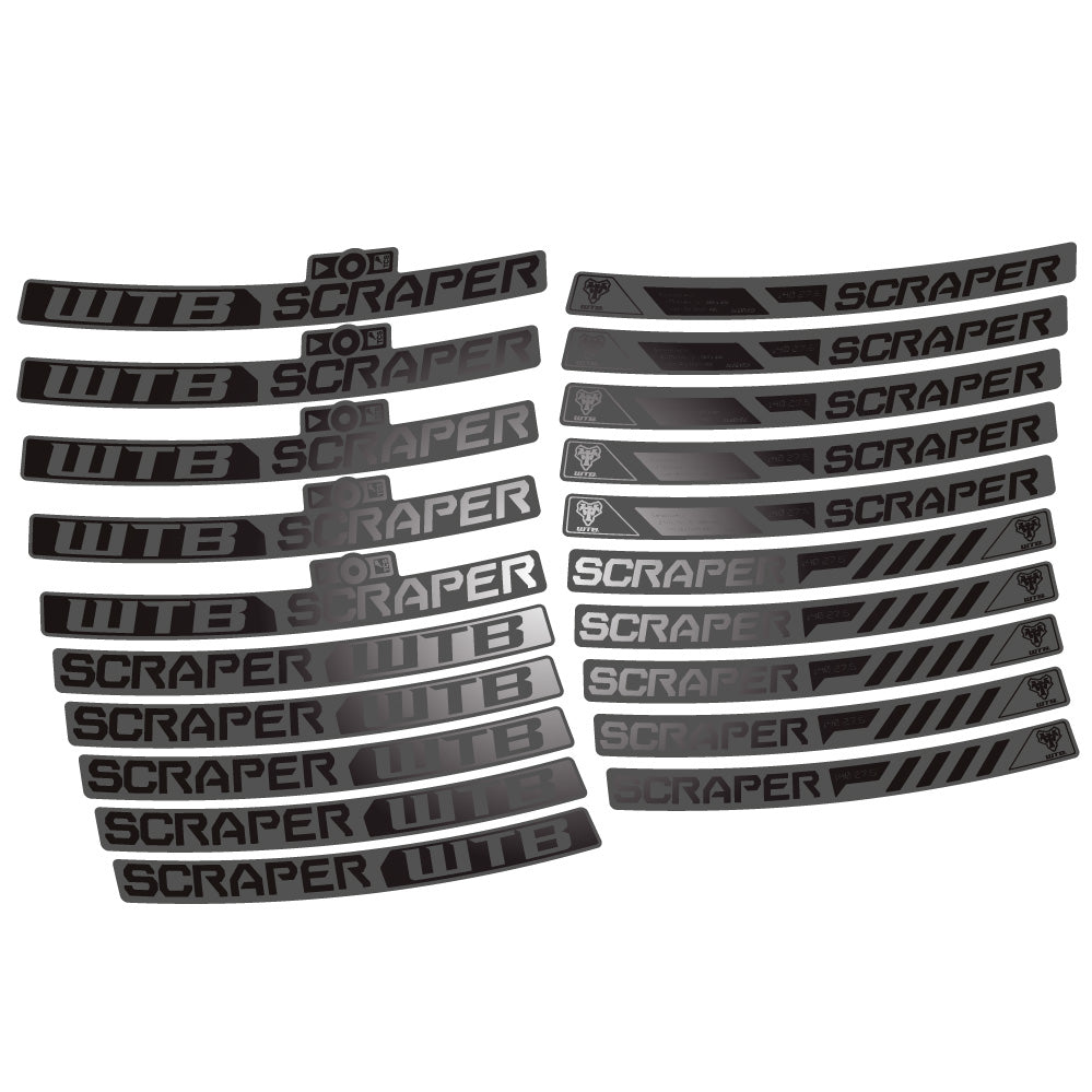 Adesivi Cerchi MTB WTB Scraper i40 in vinile