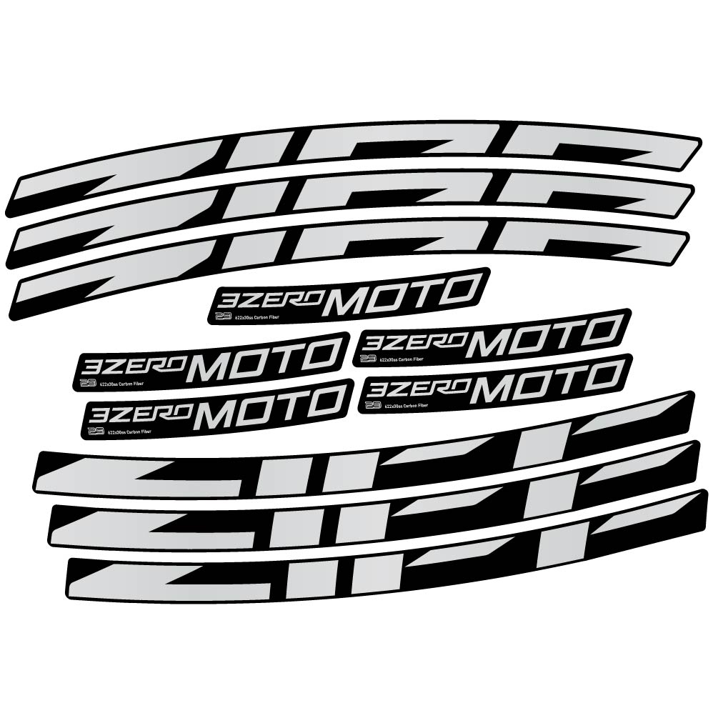 Adesivi Cerchi MTB Zipp 3Zero Moto 29" in vinile