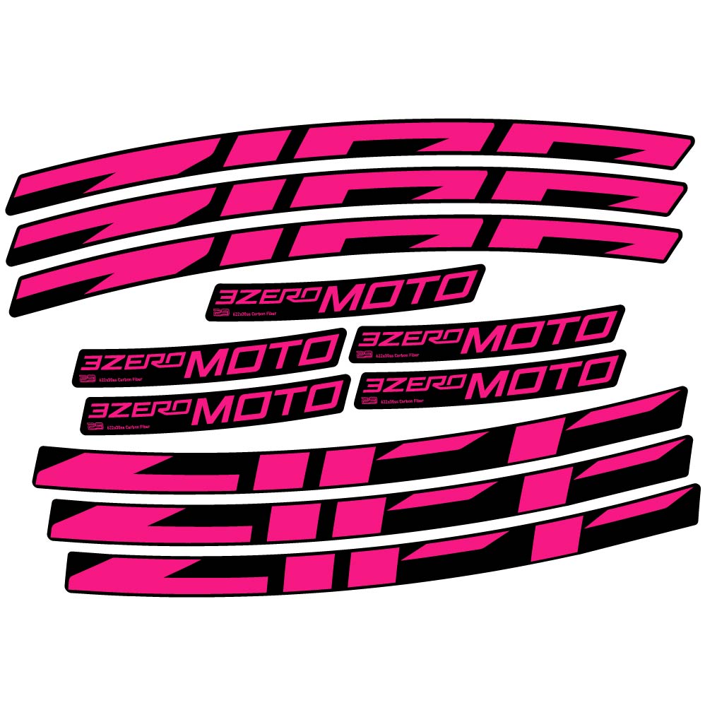 Adesivi Cerchi MTB Zipp 3Zero Moto 29" in vinile