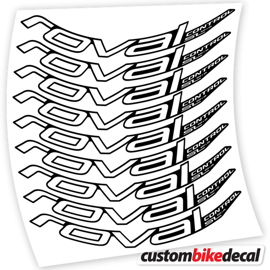 Adesivi Cerchi MTB Roval Control SL 2020 Bikes MTB 29 in vinile