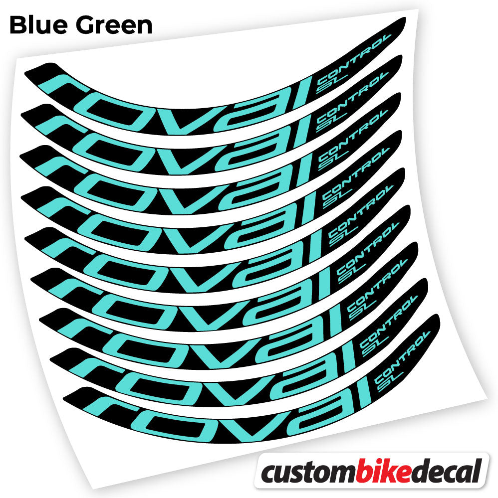 Adesivi Cerchi MTB Roval Control SL in vinile