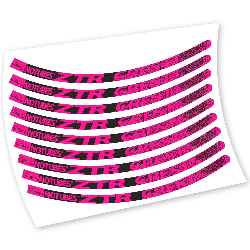 Adesivi Cerchi MTB Notubes ZTR Crest 26 in vinile