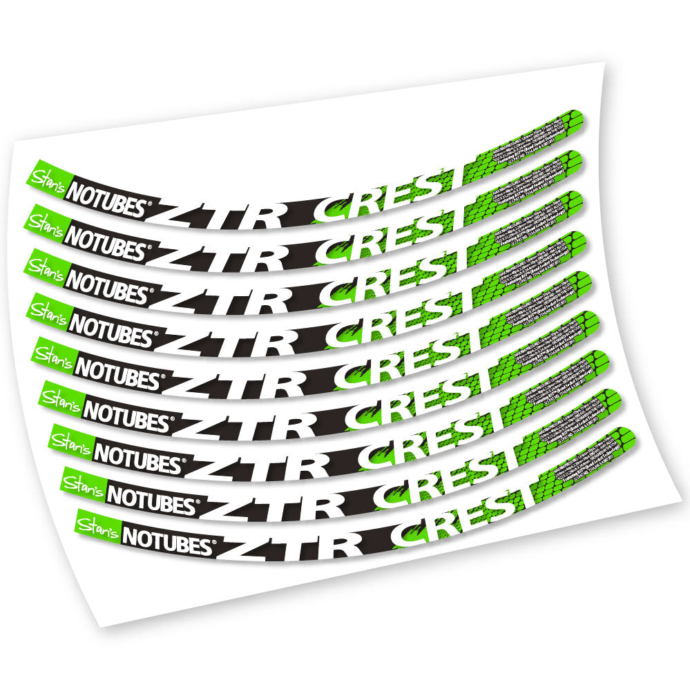 Adesivi Cerchi MTB Notubes ZTR Crest 26 in vinile