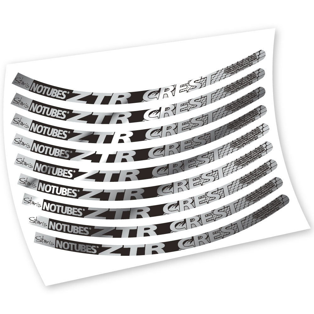 Adesivi Cerchi MTB Notubes ZTR Crest 26 in vinile