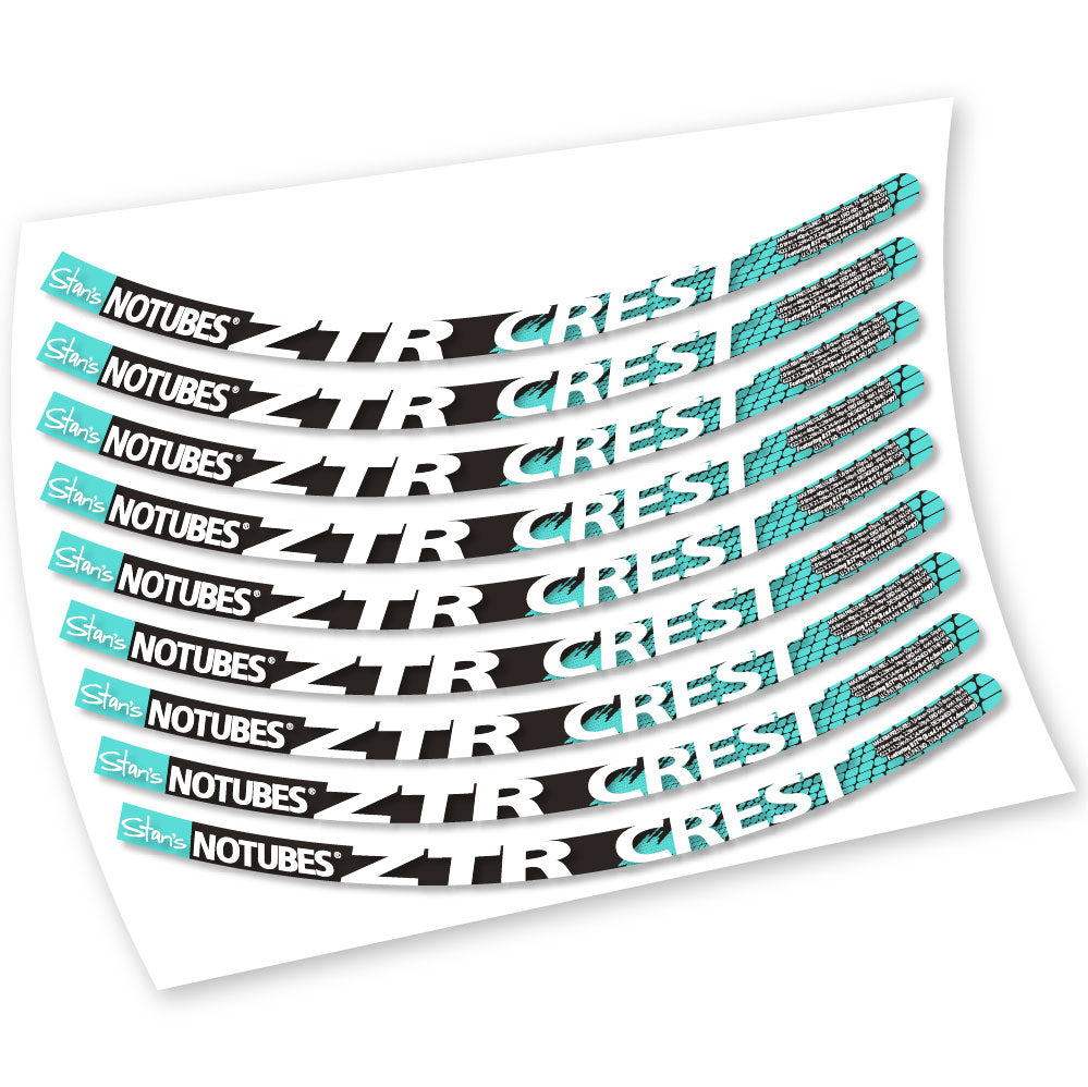 Adesivi Cerchi MTB Notubes ZTR Crest 26 in vinile