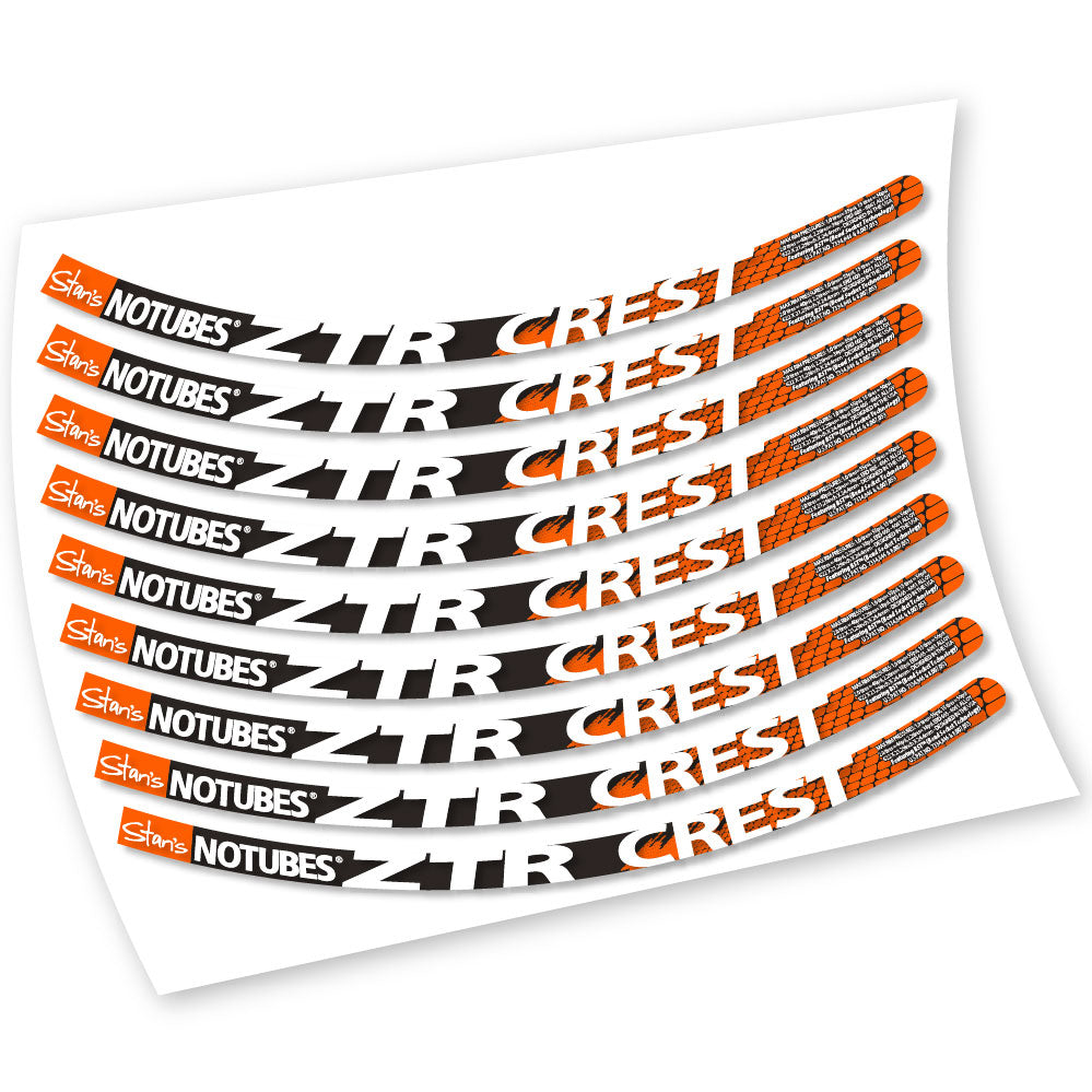 Adesivi Cerchi MTB Notubes ZTR Crest 26 in vinile