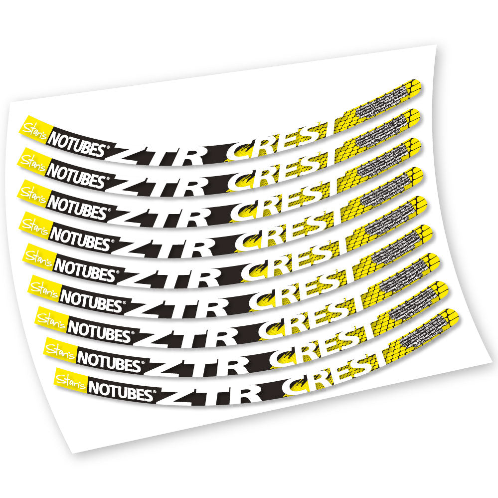Adesivi Cerchi MTB Notubes ZTR Crest 26 in vinile