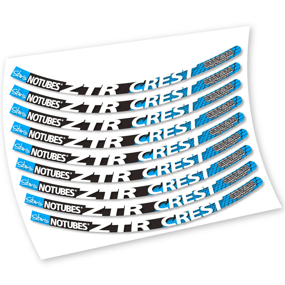 Adesivi Cerchi MTB Notubes ZTR Crest 26 in vinile