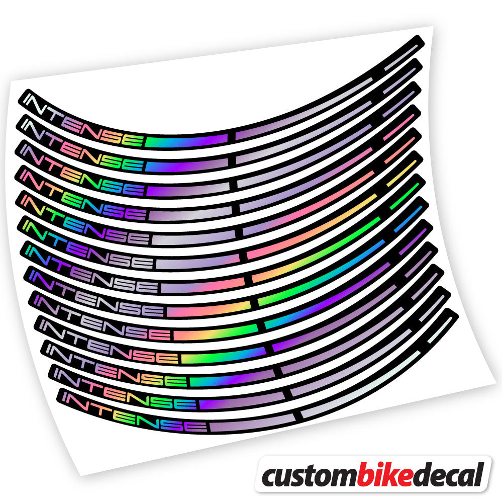 Adesivi Cerchi MTB Intense in vinile - Olografico