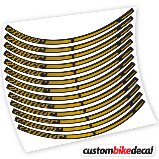 Adesivi Cerchi MTB Niner in vinile