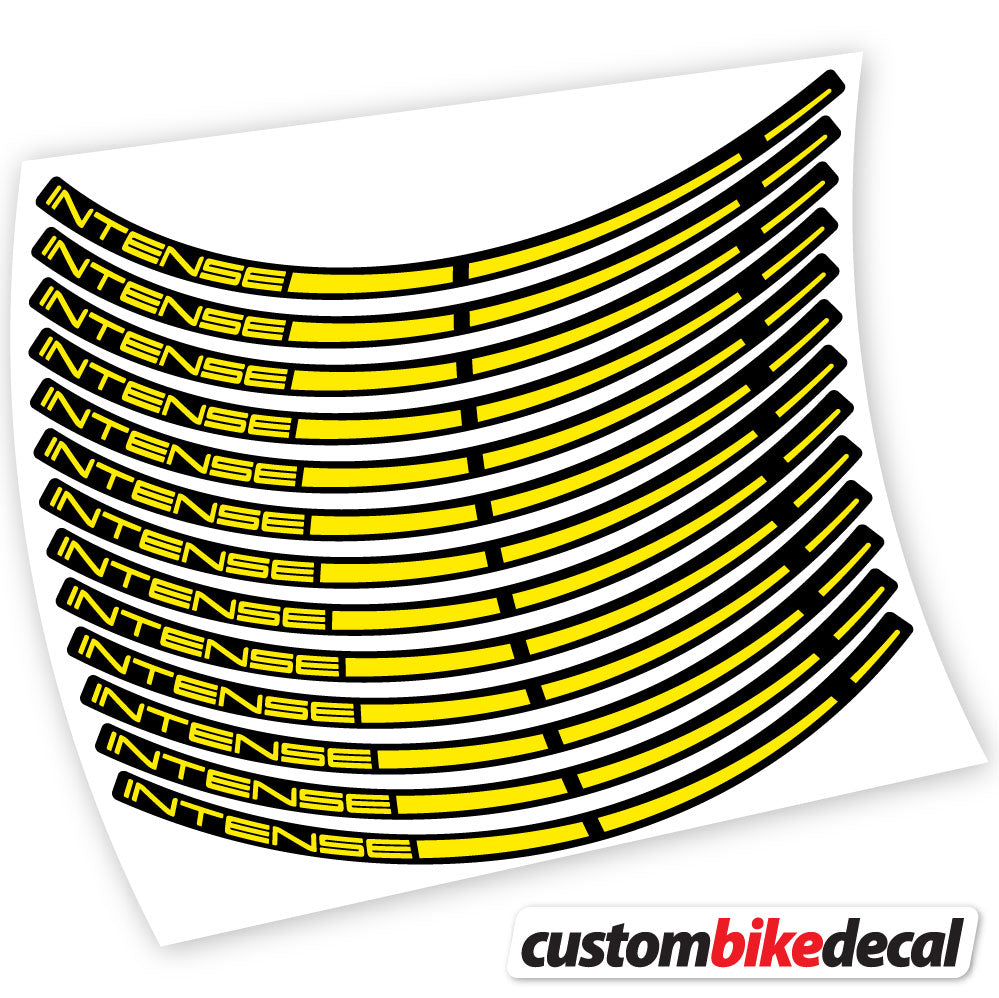 Adesivi Cerchi MTB Intense in vinile