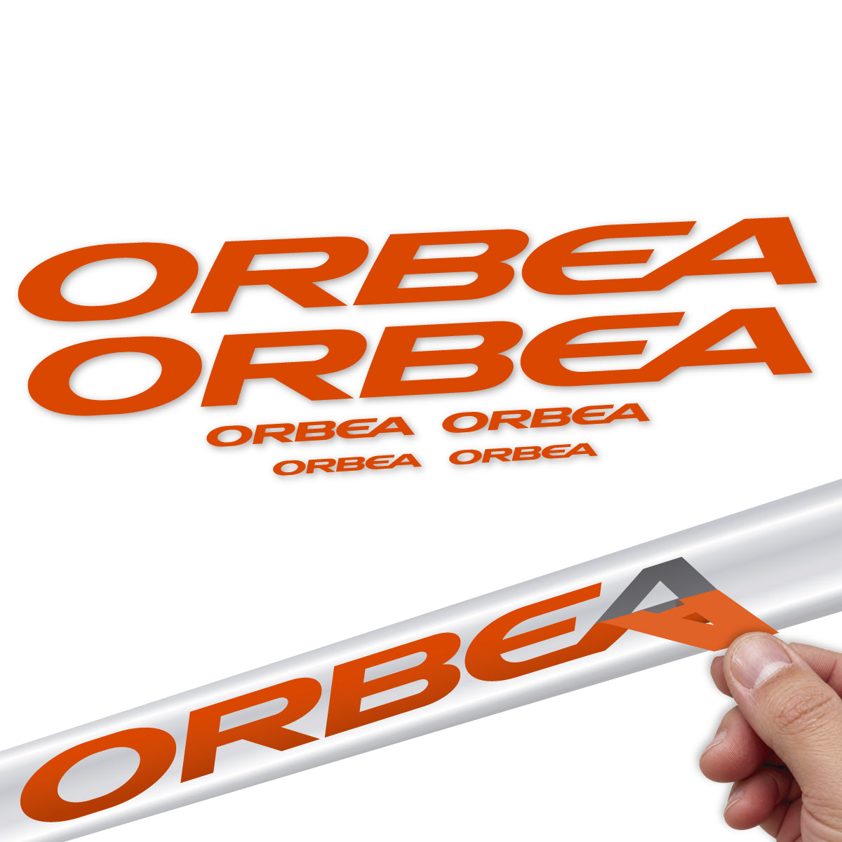 Adesivi Telaio Orbea Oiz 2022-2027 in vinile - Argilla