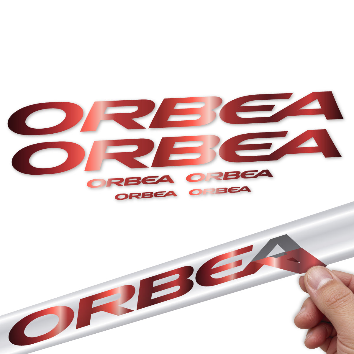Adesivi Telaio Orbea Laufey 2022-2027 in vinile - Rame