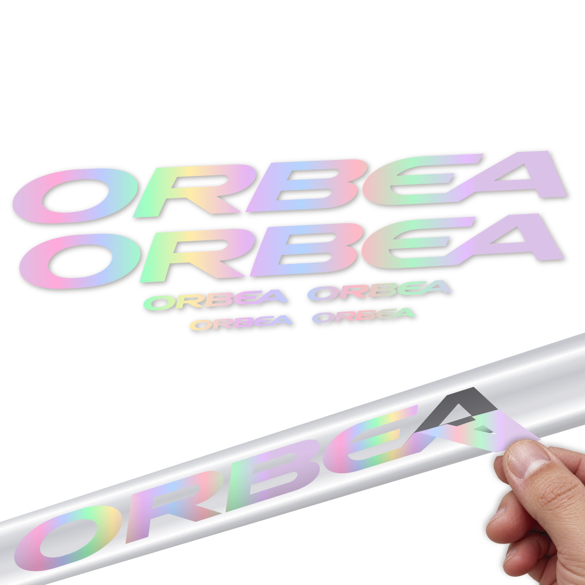 Adesivi Telaio Orbea Alma 2022-2027 in vinile - Olografico