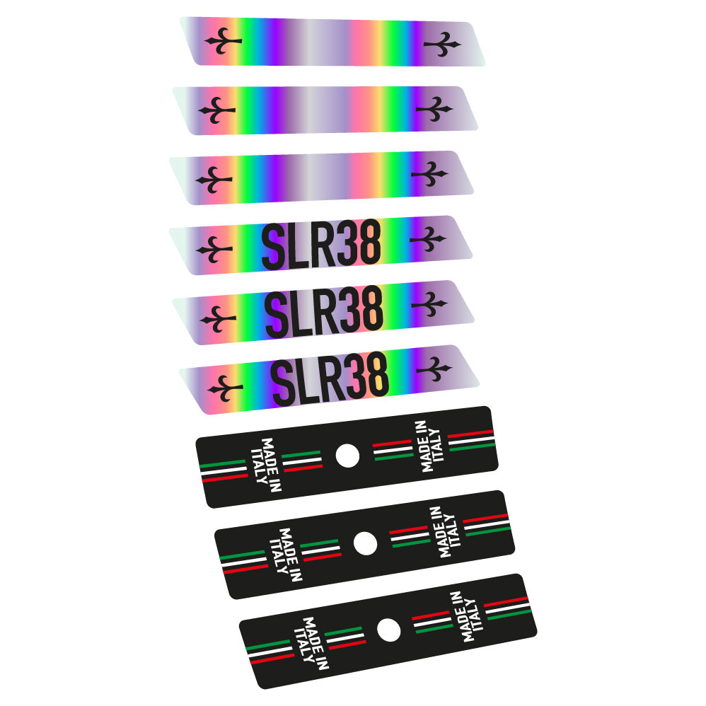 Adesivi Cerchi MTB Willier SLR 38 in vinile - Olografico