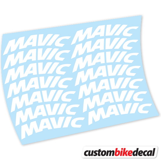 Adesivi Cerchi MTB Mavic Racing Bikes 45mm Racing in vinile