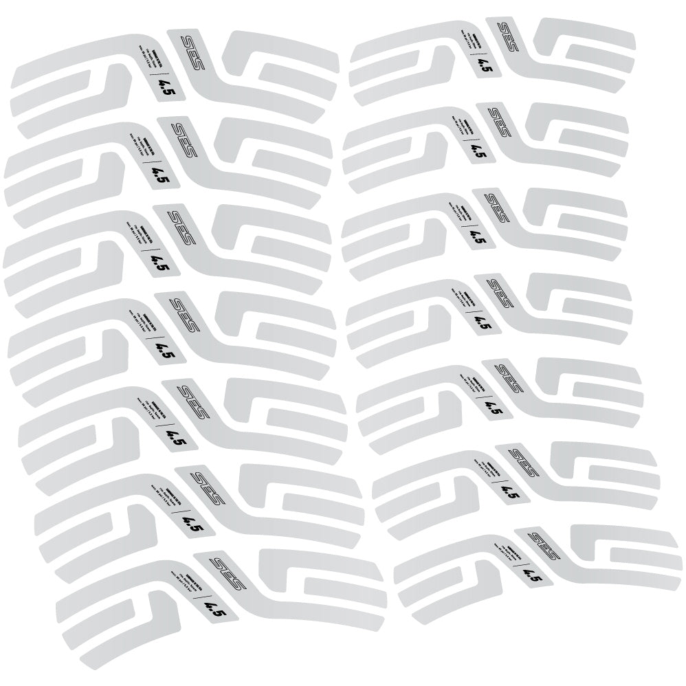 Adesivi Cerchi Bici da Corsa Enve Ses 4.5 48/56 mm in vinile