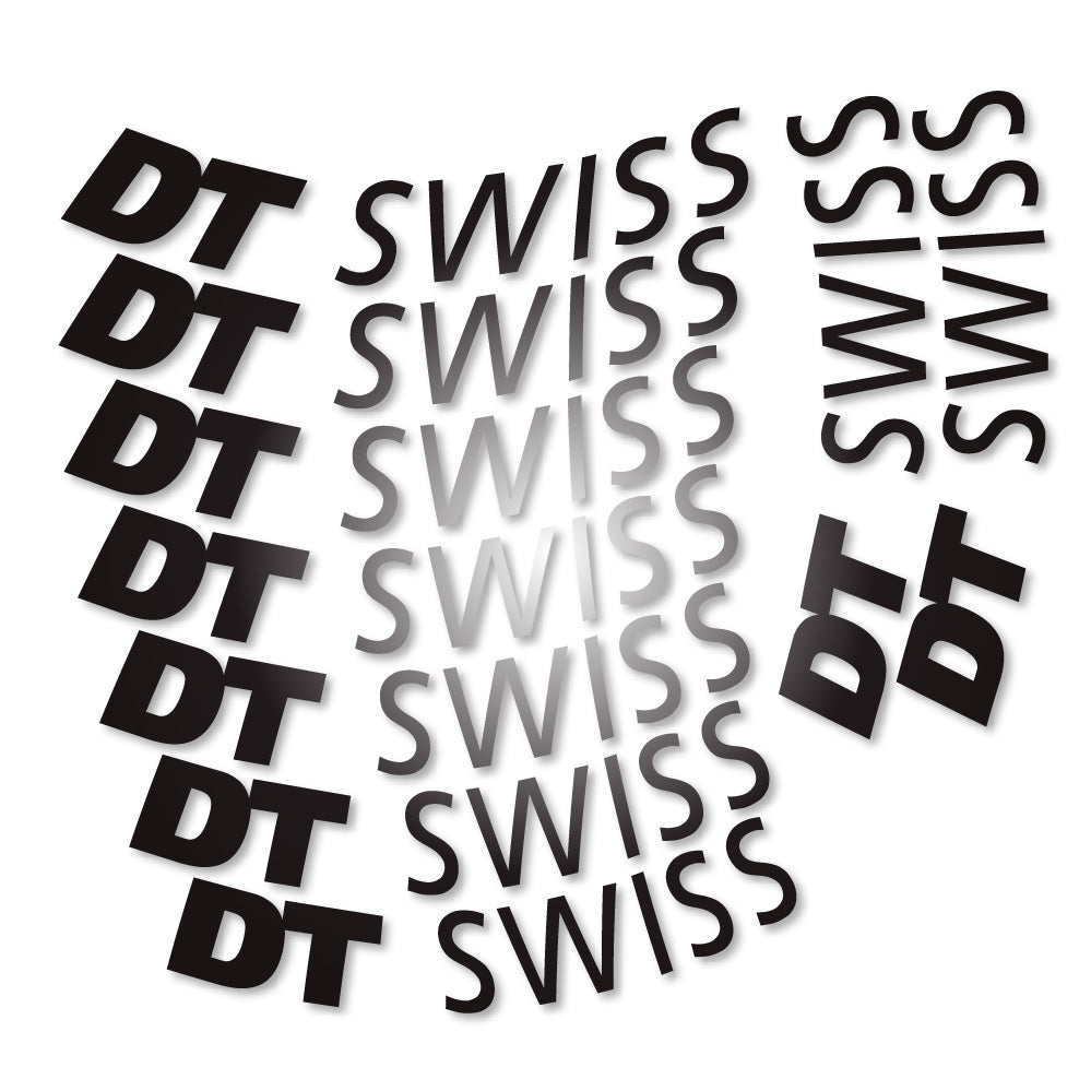 Adesivi Cerchi Bici da Corsa DT Swiss in vinile