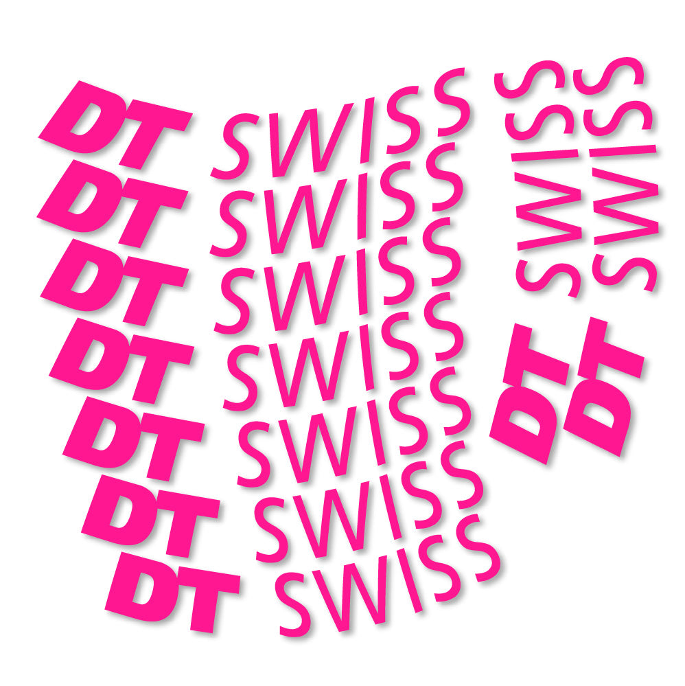 Adesivi Cerchi Bici da Corsa DT Swiss in vinile