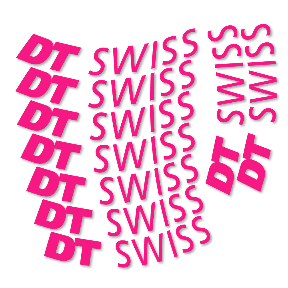 Adesivi Cerchi Bici da Corsa DT Swiss in vinile