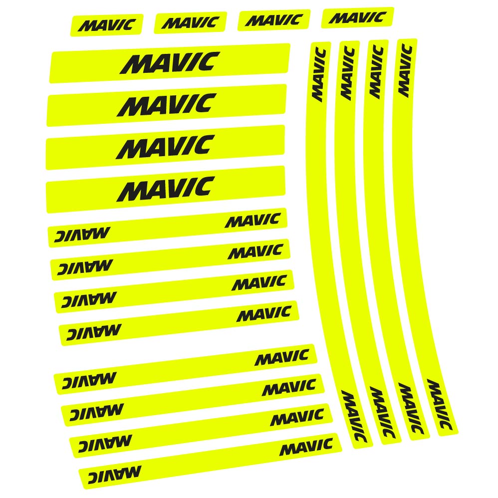 Adesivi Mozzo Mavic (ruote 50 mm e mozzi) in vinile